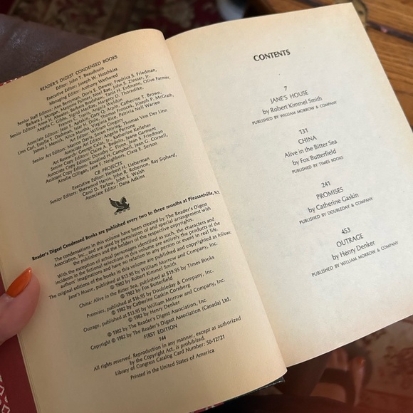 READER’s DIGEST Condensed Books Vol 5, 1982 - Picture 4 of 7